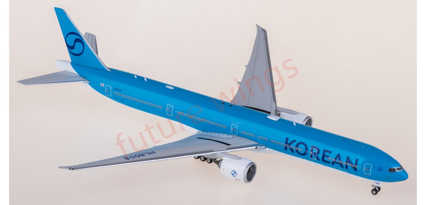 1:400 Phoenix PH04651 Korean Air Boeing 777-300ER HL8008 Aircraft Model+Free Tractor