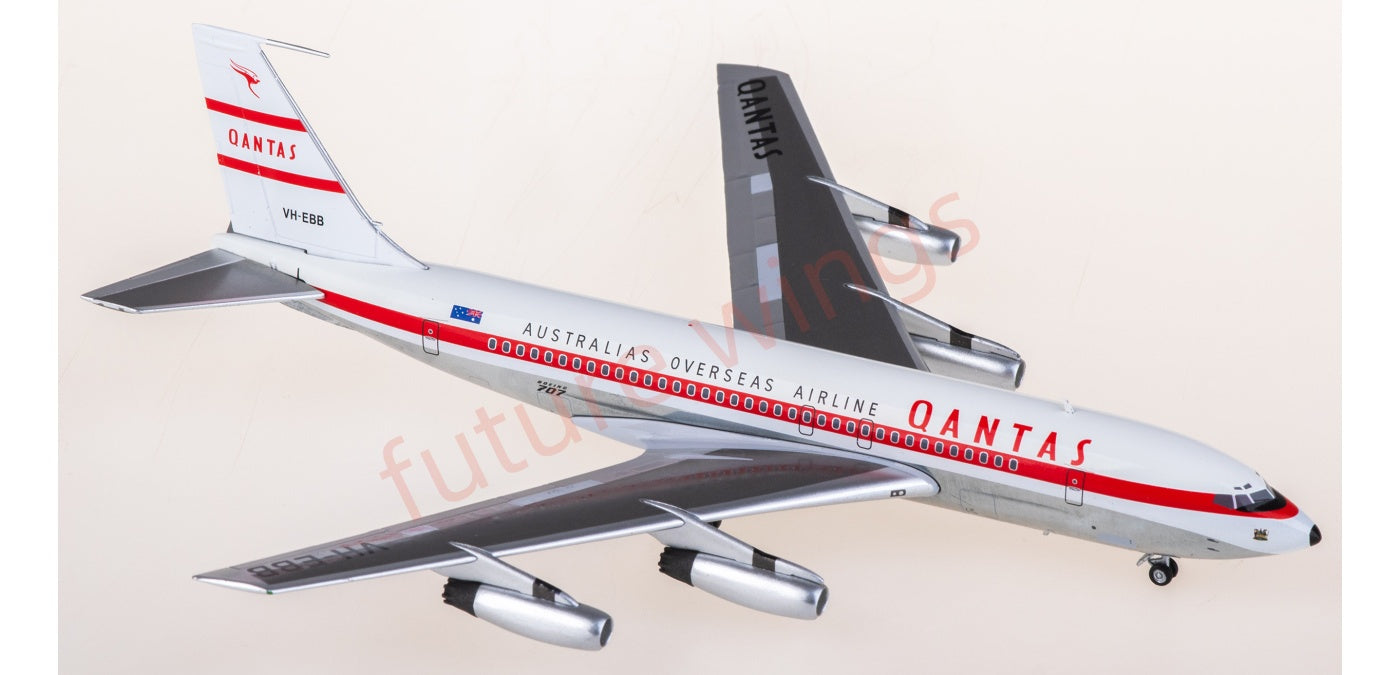 1:200 AeroClassics WM211241 Qantas Airways Boeing 707-100 VH-EBB Aircraft Model
