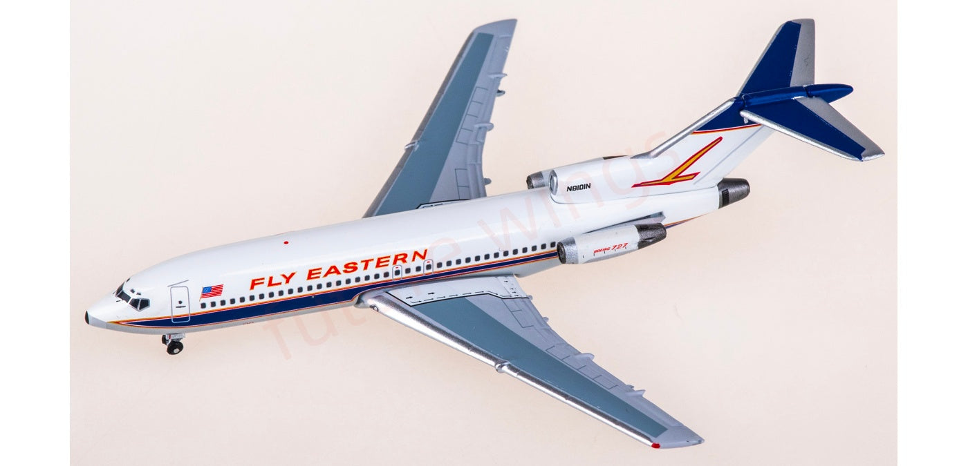 1:400 AeroClassics AC411413 Fly Eastern Boeing 727-100 N8101N Aircraft Model+Free Tractor