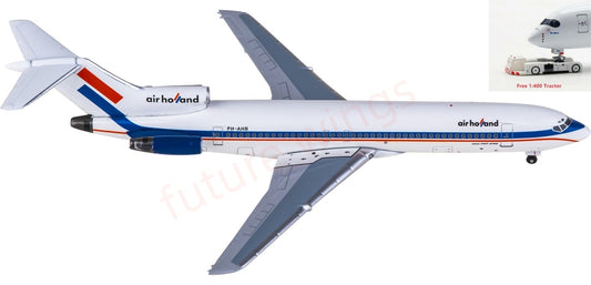 1:400 AeroClassics AC411418 Air Holland Boeing 727-200 PH-AHB Aircraft Model+Free Tractor