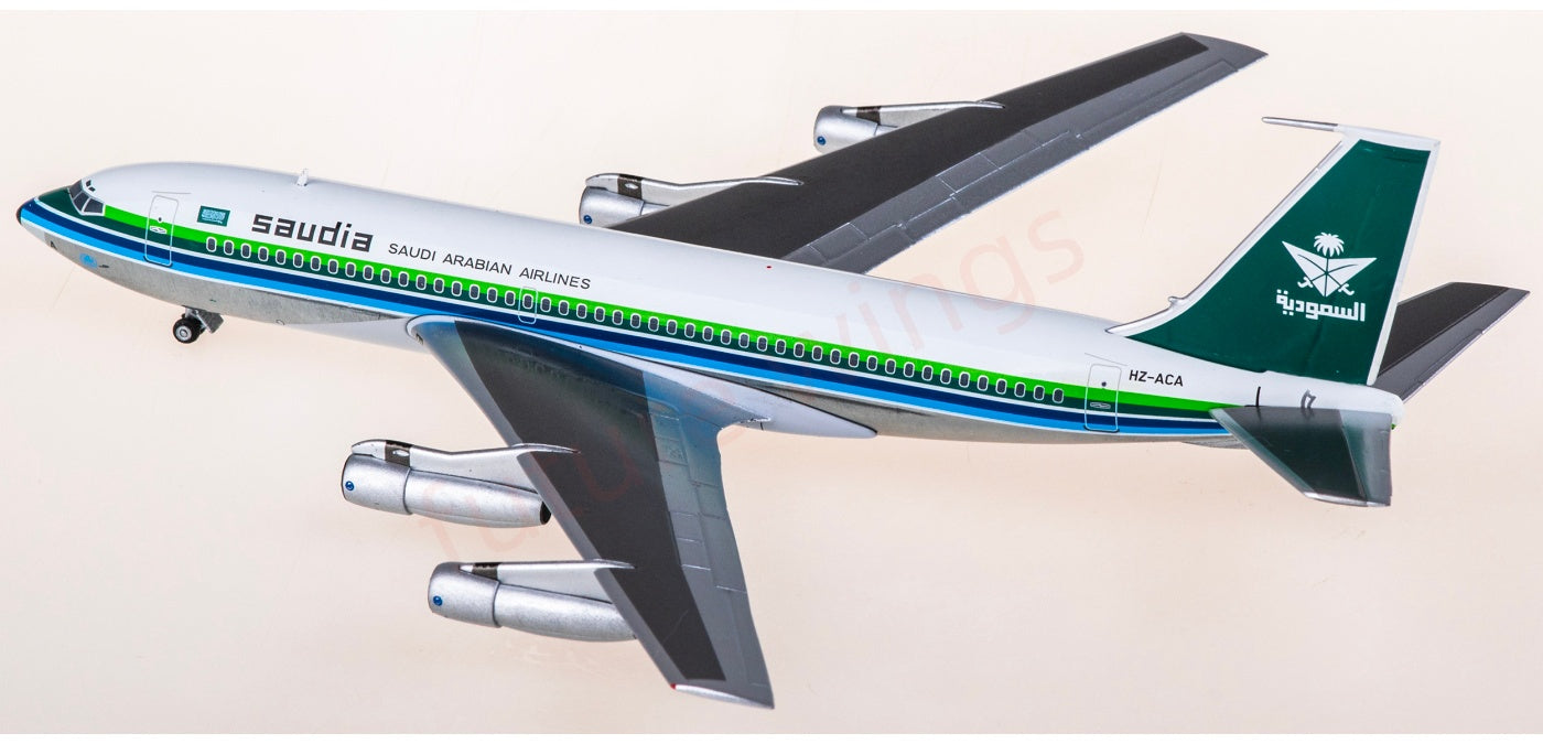 1:200 AeroClassics AC211408 Saudia Boeing 720B HZ-ACA Aircraft Model