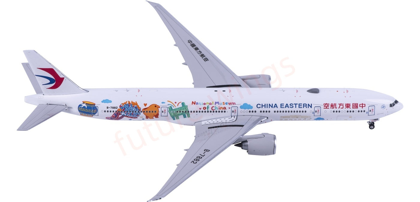 1:400 Phoenix PH12049 China Eastern Airlines B777-300ER B-7882 Aircraft Model+Free Tractor