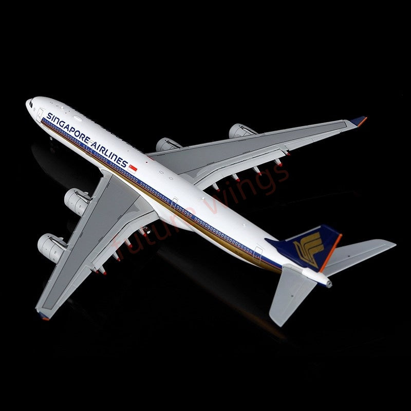 1:400 HX Models Singapore Airlines A340-500 9V-SGA 9V-SGB 9V-SGC 9V-SGD 9V-SGE Aircraft Model+Free Tractor