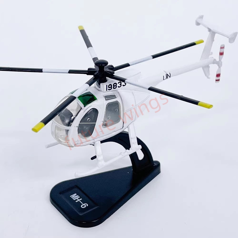 1:100 Scale Helicopter Model With Stand