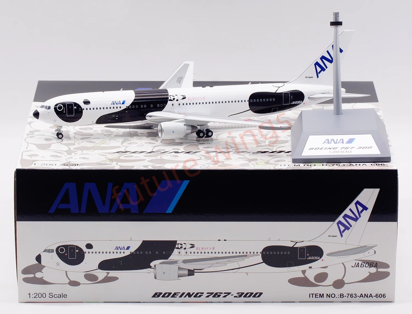 1:200 B-Models ANA B767-300ER JA606A Diecast Aircraft Model
