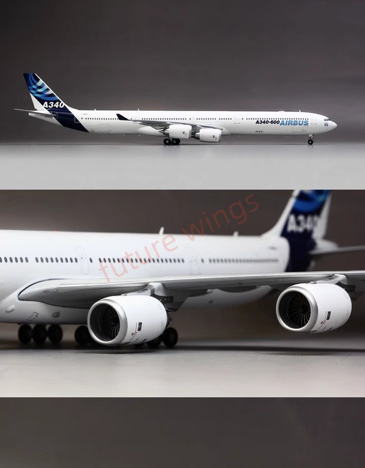 1:200 JC Wings Airbus House Color A340-600 F-WWCA Aircraft Model