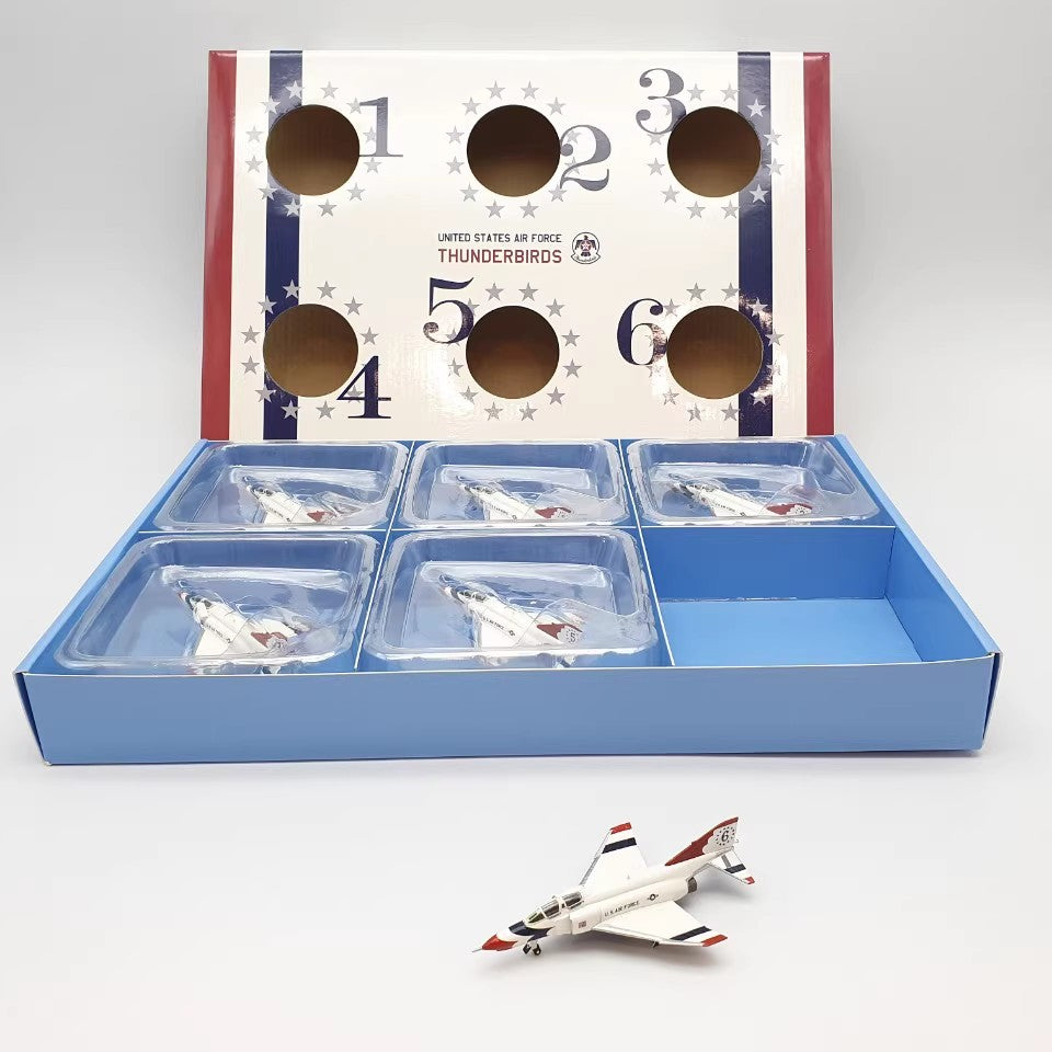1:200 Hogan Wings HG60005 USAF THUNDERBIRDS McDonnell F-4E 6in1 Set