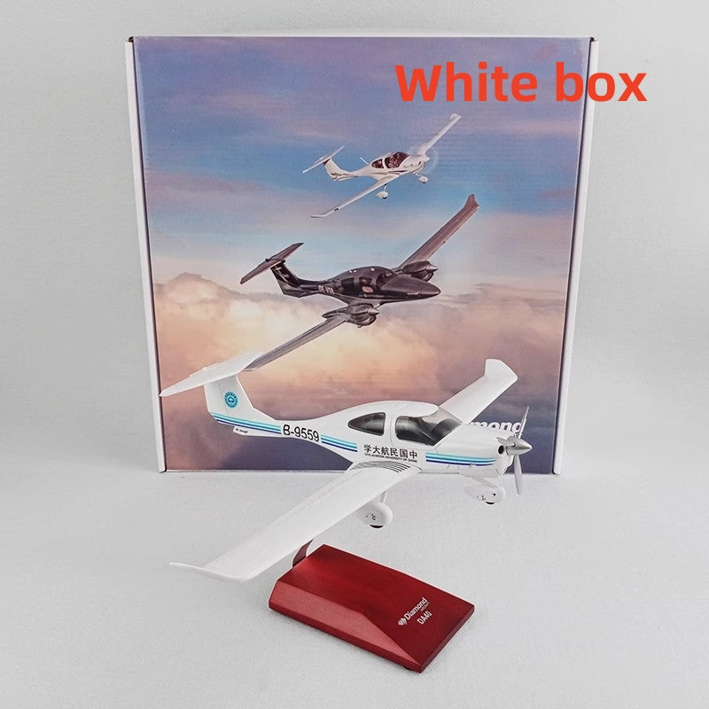 (RARE)1:32 YRD Model Diamond DA40XLT Aircraft Model With Stand