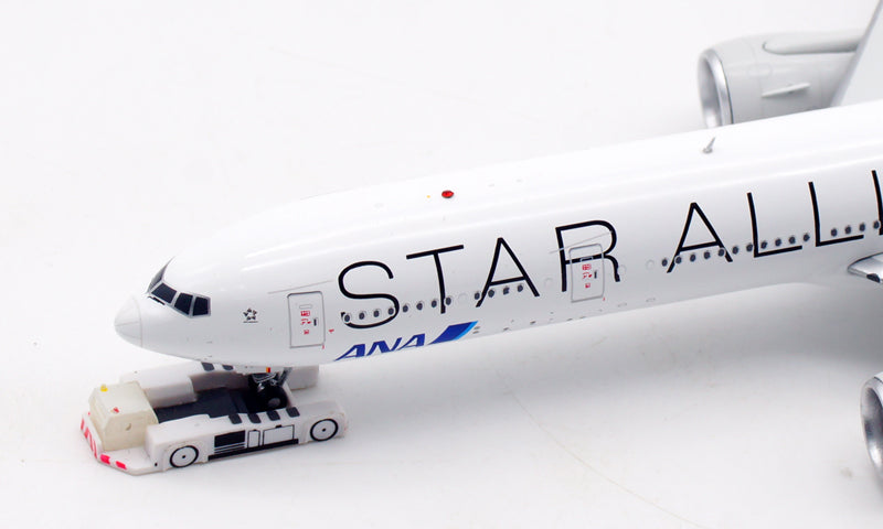 1:400 Aviation400 ANA B777-300ER JA731A "Star Alliance" Free Tractor+Stand