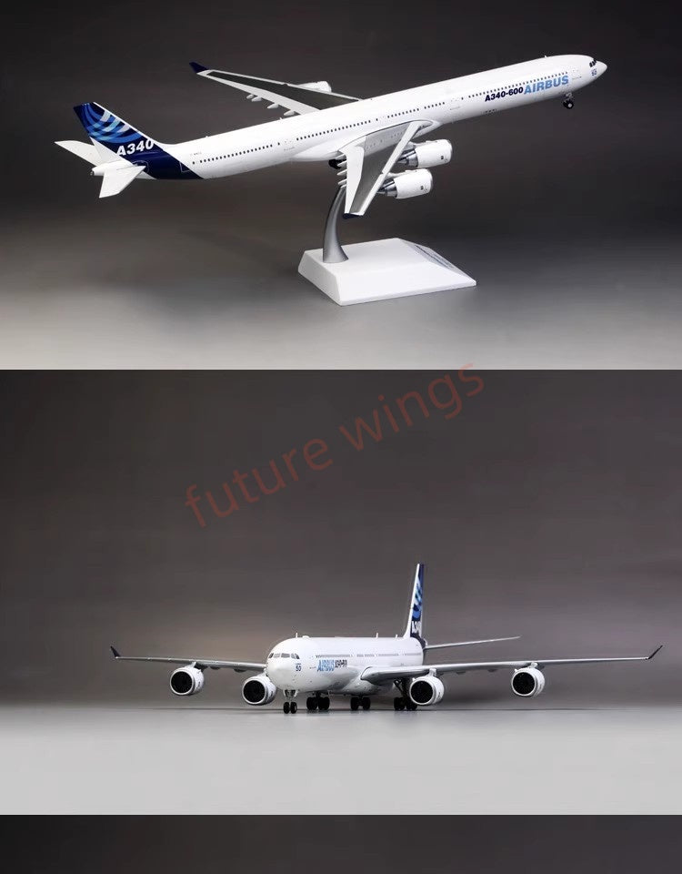 1:200 JC Wings Airbus House Color A340-600 F-WWCA Aircraft Model