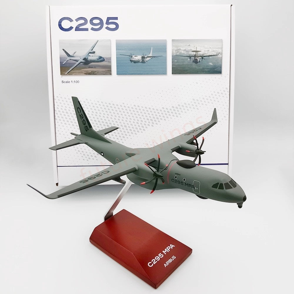 1:100 Airbus C-295 Tactical Transporter Aircraft Model With Stand