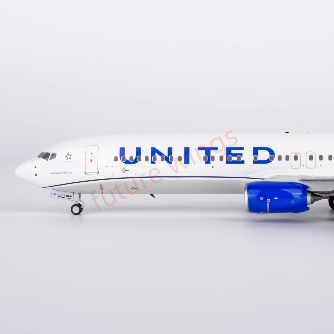 1:200 NG Models NG09002 United Airlines B737-900ER N38459 Aircraft Model With Stand
