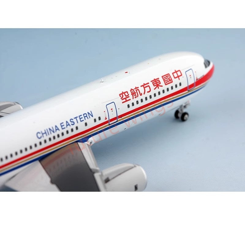 1:400 CW China Eastern Airlines B767-300ER B-5001 B-2568 Aircraft Model+Free Tractor