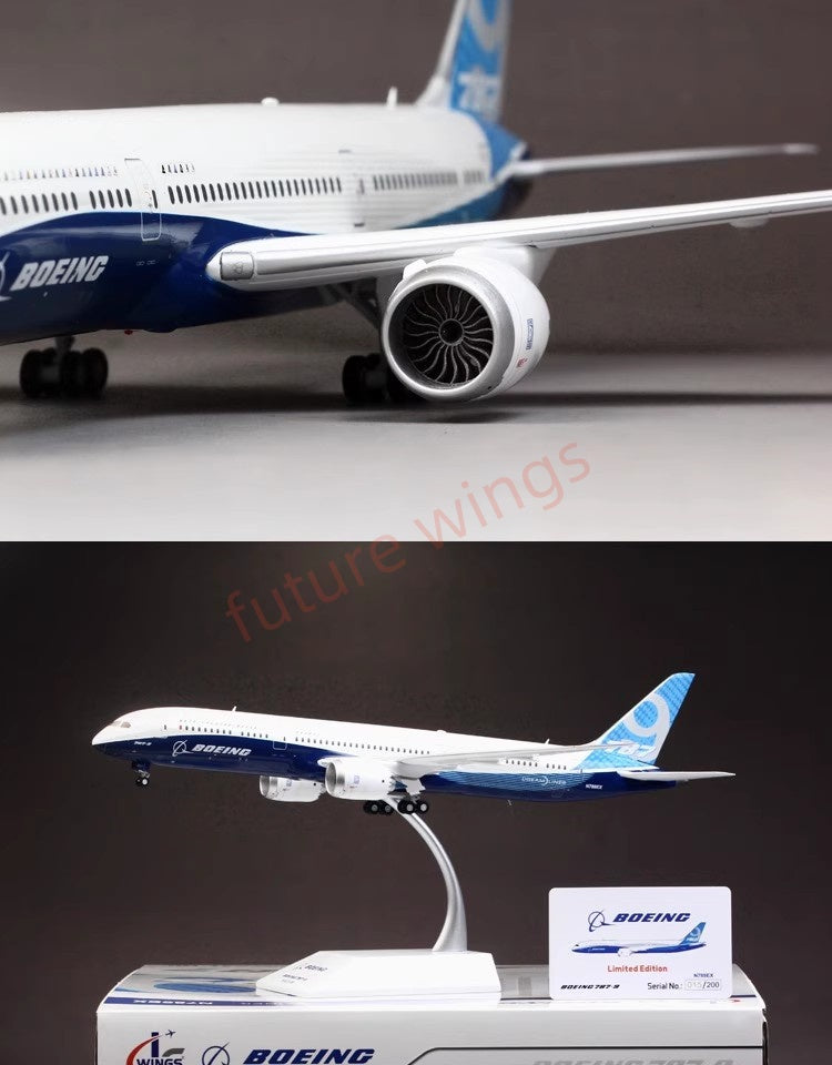 1:200 JC Wings* Boeing House Color B787-9 N789EX Aircraft Model