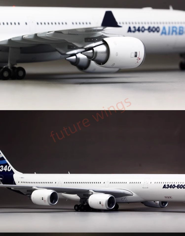 1:200 JC Wings Airbus House Color A340-600 F-WWCA Aircraft Model