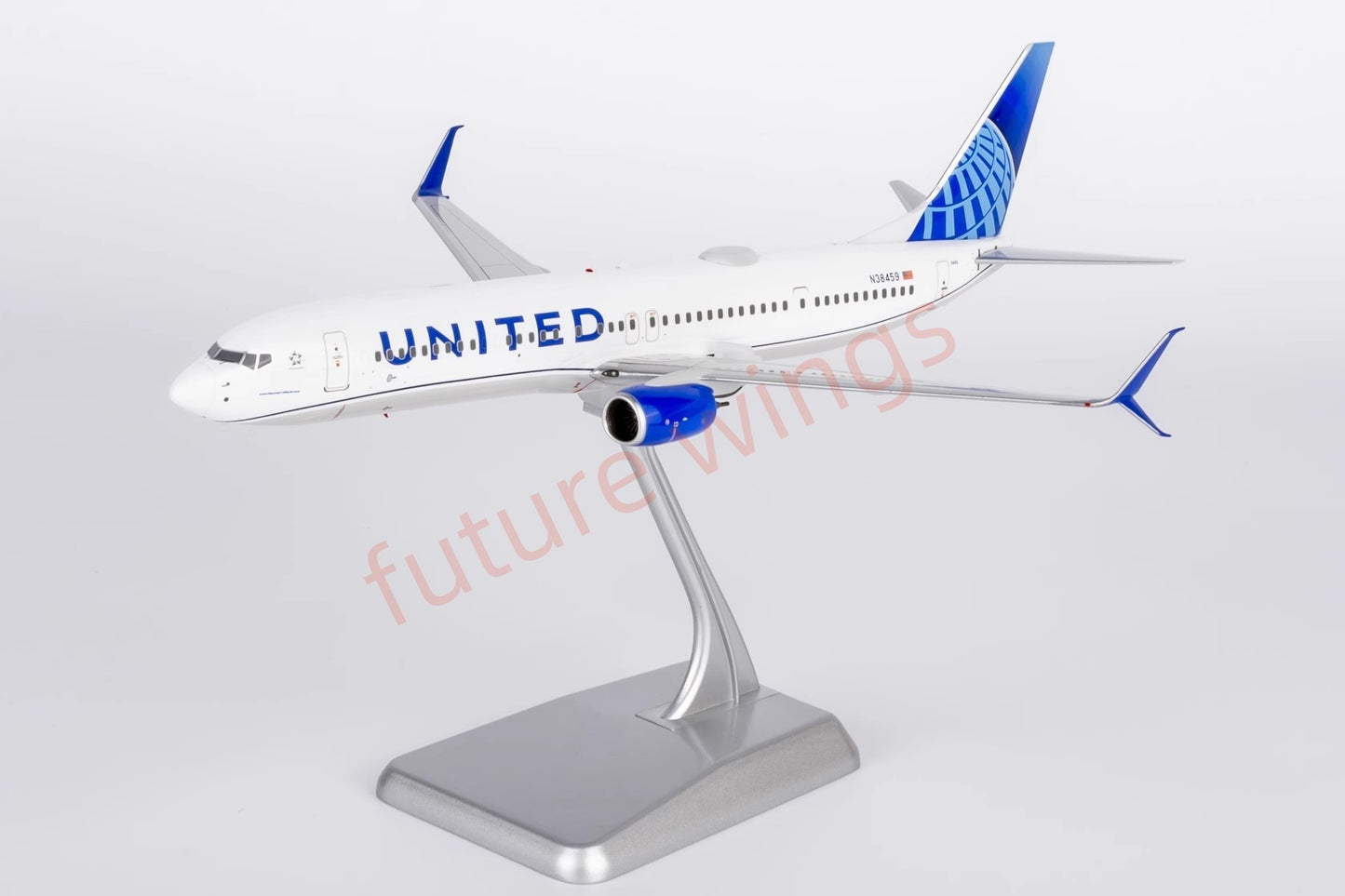 1:200 NG Models NG09002 United Airlines B737-900ER N38459 Aircraft Model With Stand