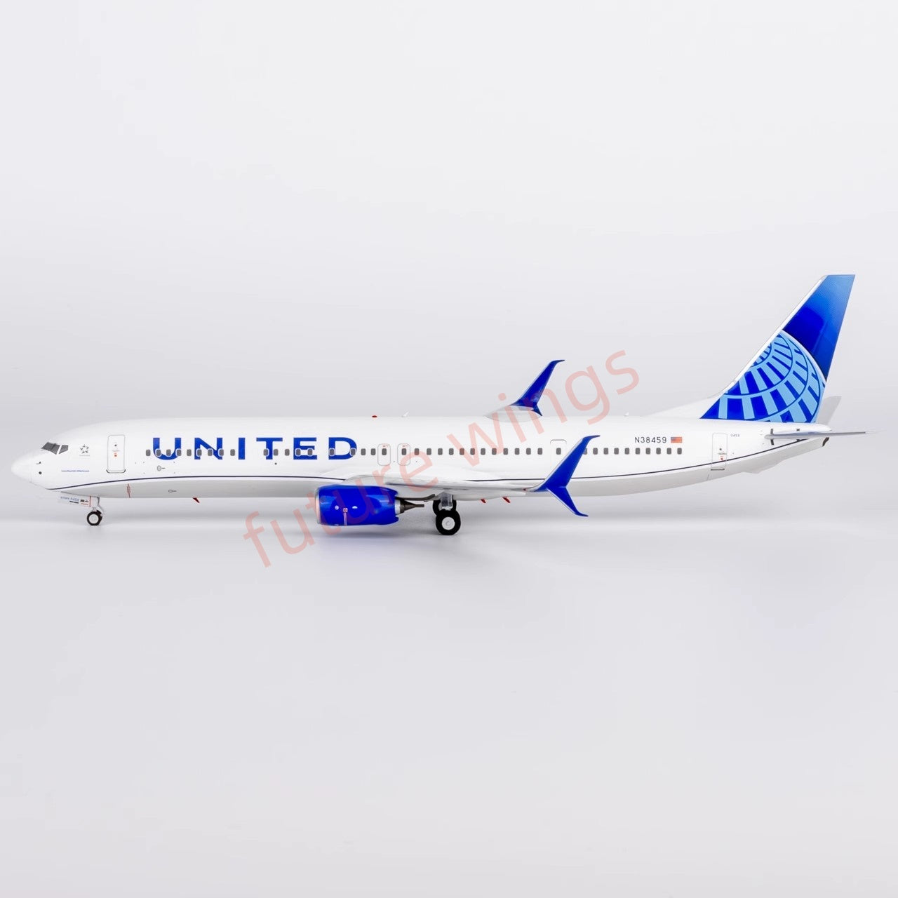 1:200 NG Models NG09002 United Airlines B737-900ER N38459 Aircraft Model With Stand