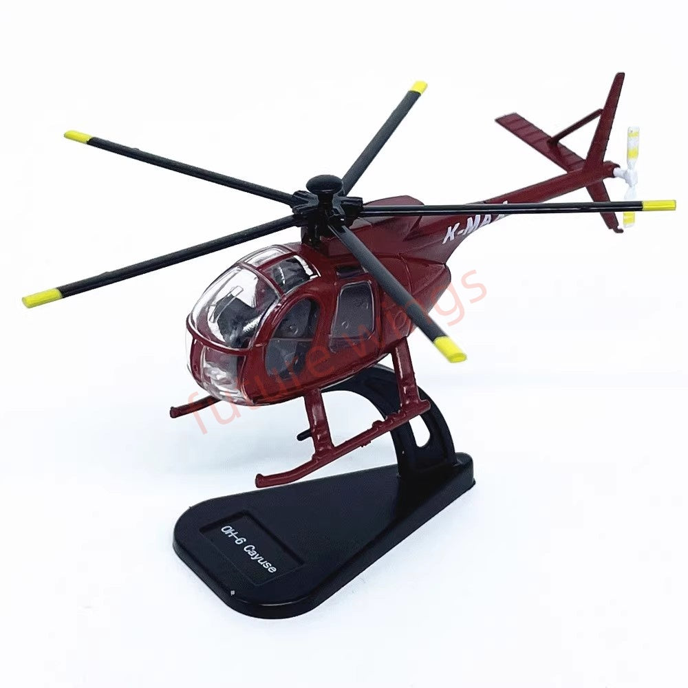 1:100 Scale Helicopter Model With Stand