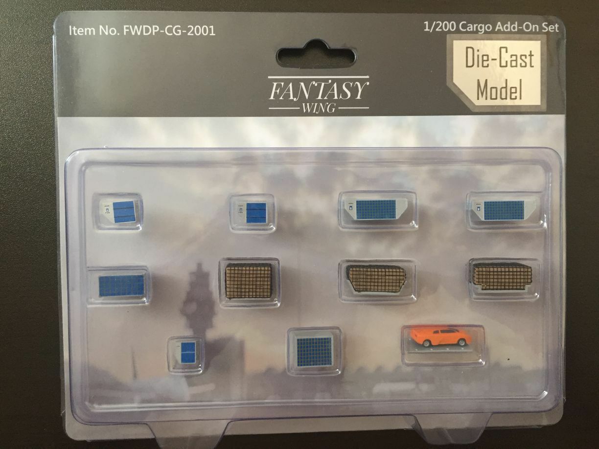 1:200 Fantasy Wings FWDP-CG-2001 Diecast Aircraft Cargo Add-on Set