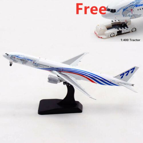 1:400 Aviation400 AV4091 Boeing House Color B777-300ER N5016R Free Tractor+Stand