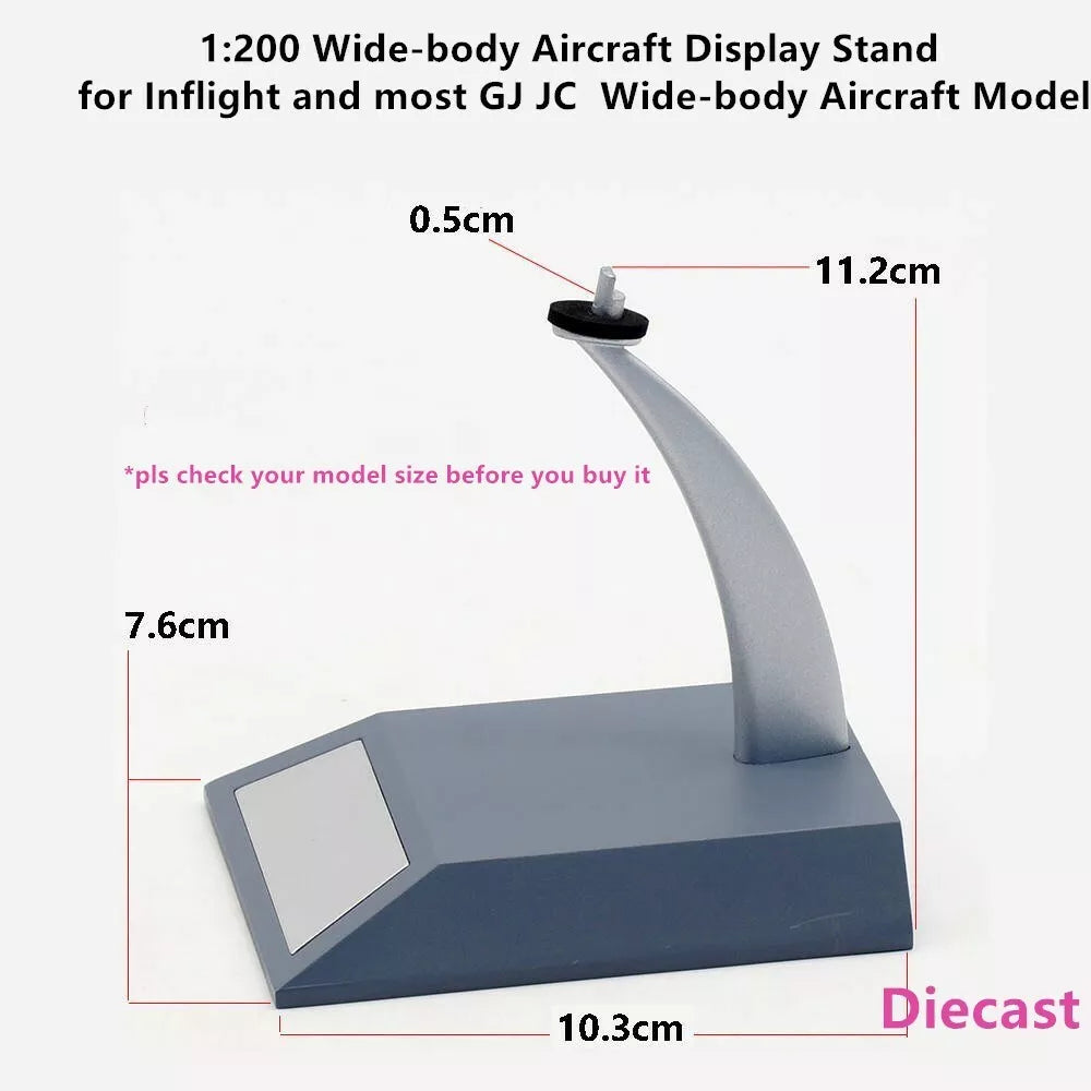 1:200 InFlight200 Aircraft Model Display Stand (Could For Most GJ JC Models)