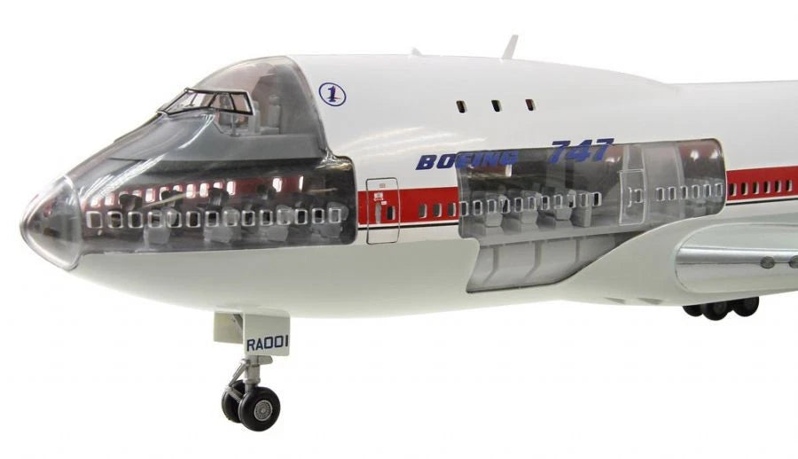 (Super Rare)1:144 Dragon Boeing 747-100 N7470"First Flight"Aircraft Model With Stand