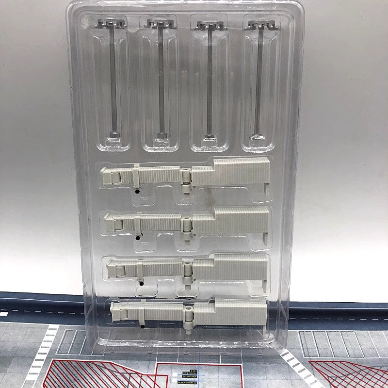 1:400 Newspeed Gangways Set(4xPassenger Bridge+4xFlood Light)