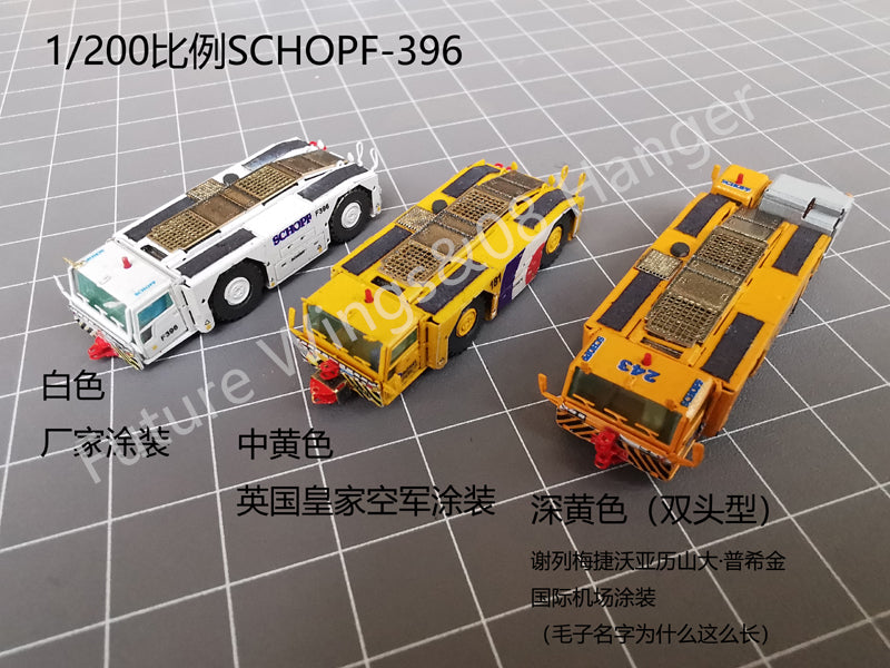 1:144 1:200 08 Hanger Diecast GSE SCHOPF Tractor with Towbar