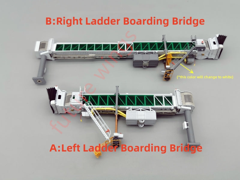 1:200 08 Hanger Highly Details Diecast Airport GSE Boarding Bridge Set