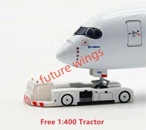 1:400 YY Wings Etihad Airways A340-600 A6-EHJ Aircraft Model+Free Tractor