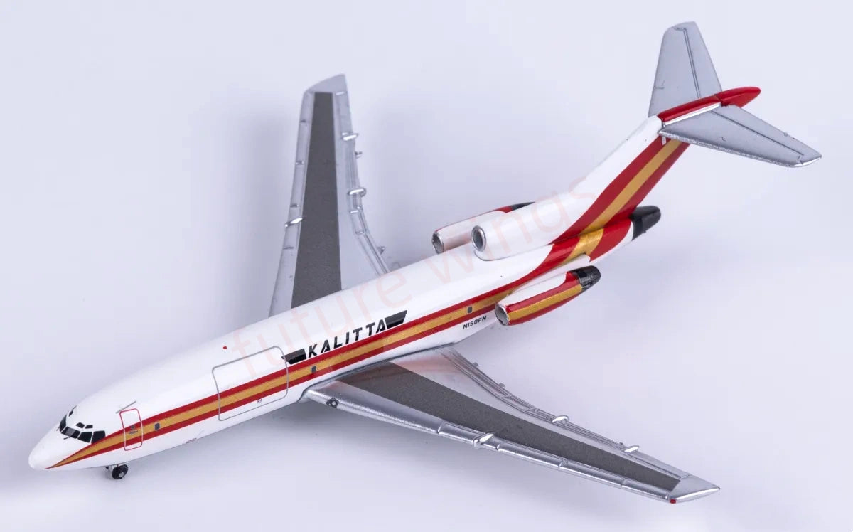 1:400 AeroClassics AC411475 Flying Tigers B727-100 N150FN Aircraft Model+Free Tractor