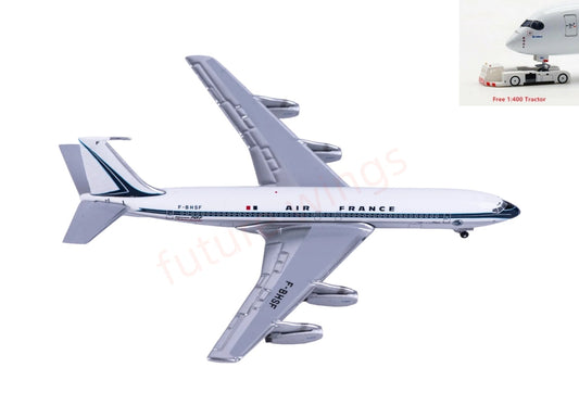 1:400 AeroClassics AC411493 Air France B707-300 F-BHSF Aircraft Model+Free Tractor
