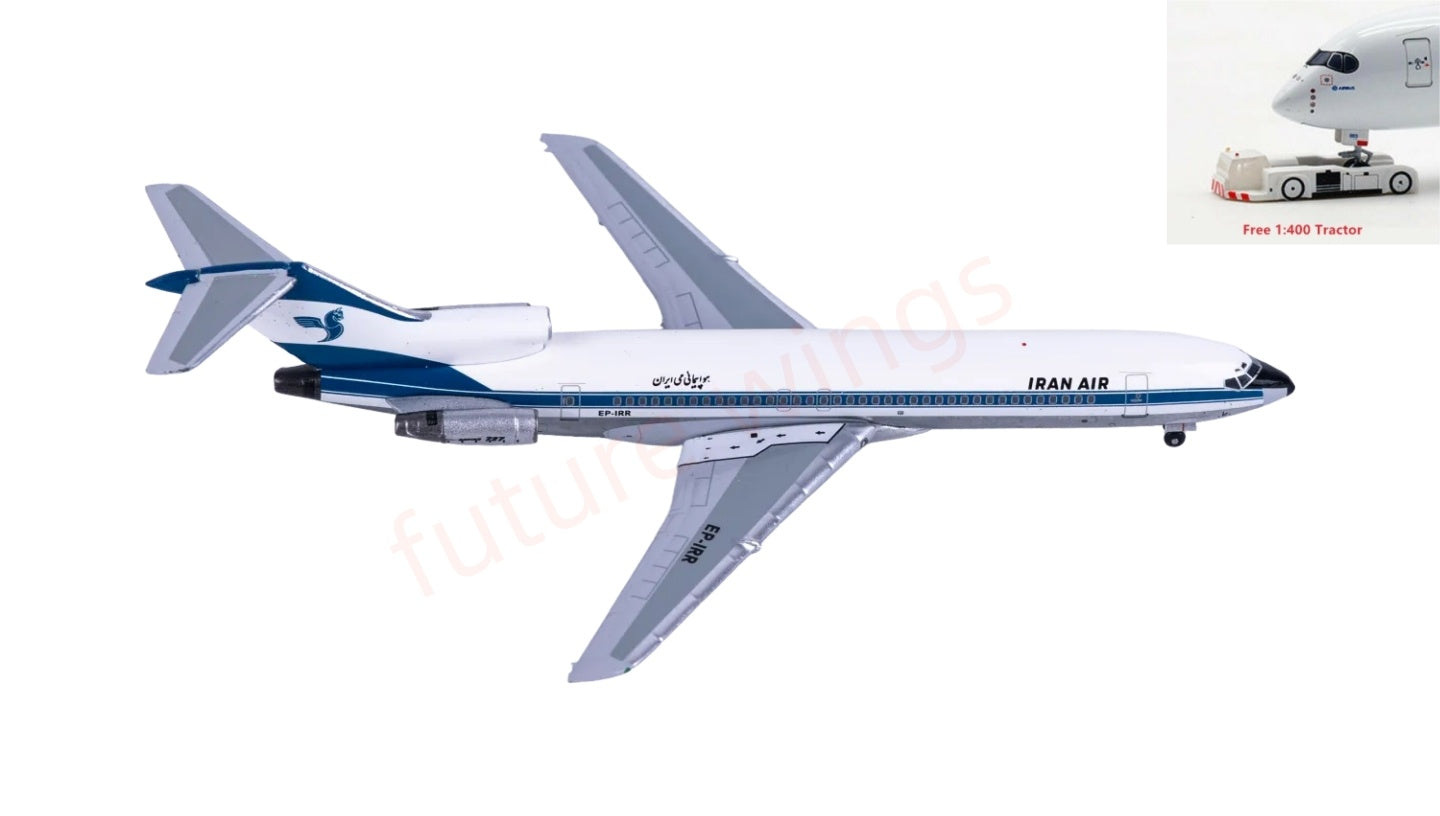 1:400 AeroClassics AC411552 Ir** Air B727-200 EP-IRR Aircraft Model+Free Tractor