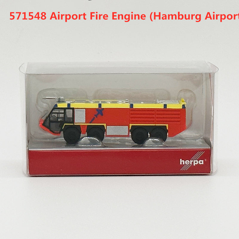 1:200 Herpa Wings Airport GSE 571548 Hamburg Airport Fire Engine ...