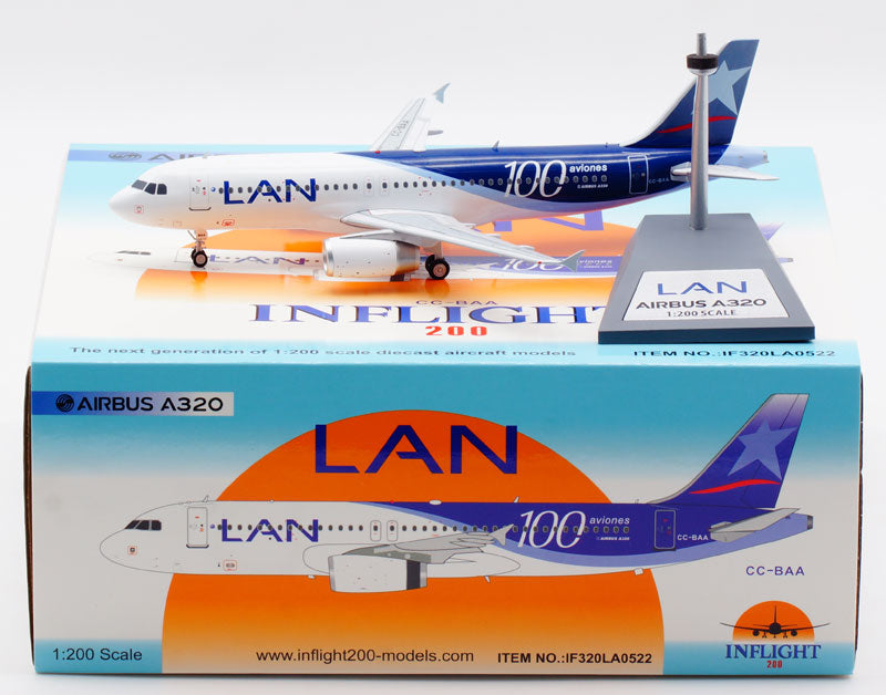 1:200 InFlight200 LAN Airbus A320 CC-BAA