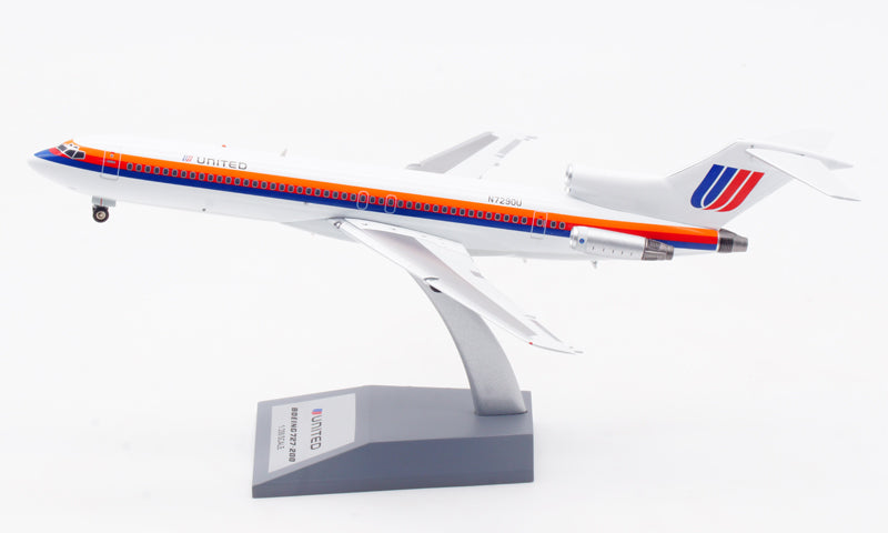 1:200 InFlight200 United Airlines Boeing B727-200 N7290U