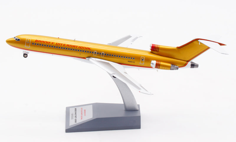 1:200 InFlight200 Braniff Airlines Boeing B727-200 N8857E