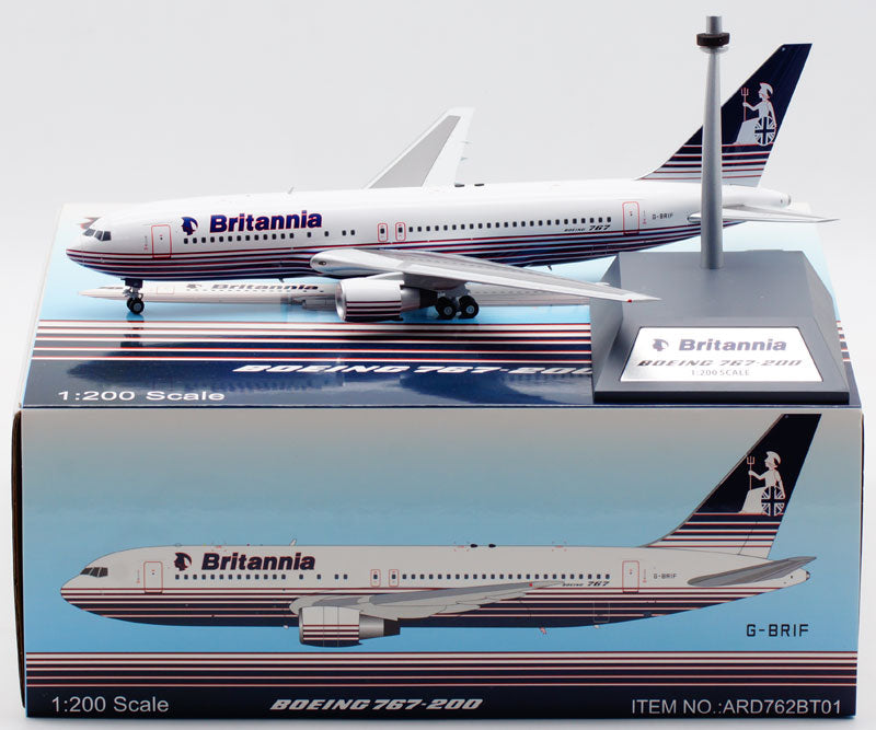 1:200 InFlight200/ARD Britannia Airlines B767-200 G-BRIF