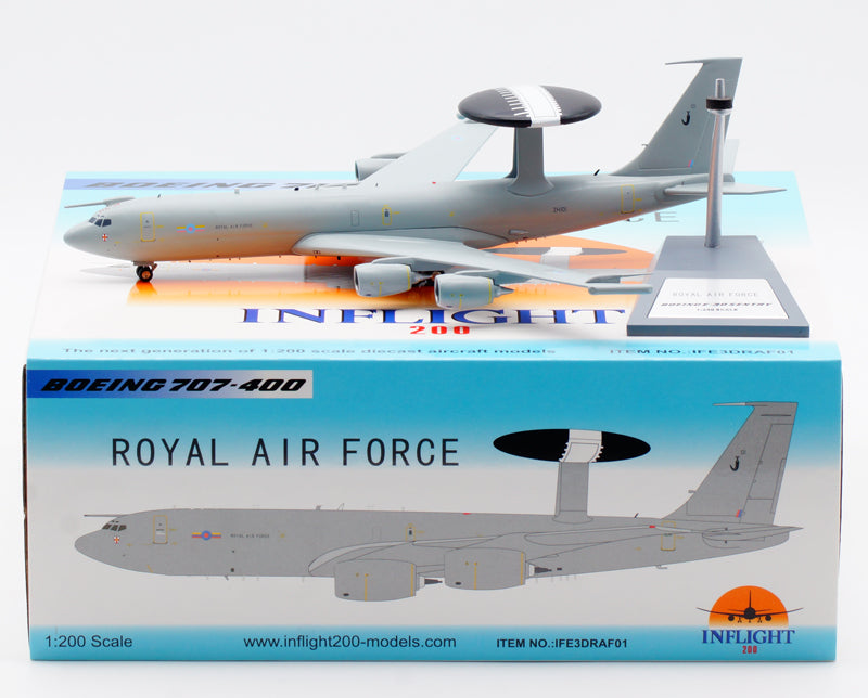 1:200 InFlight200 Royal Air Force E-3D（Boing 707-400）ZH101