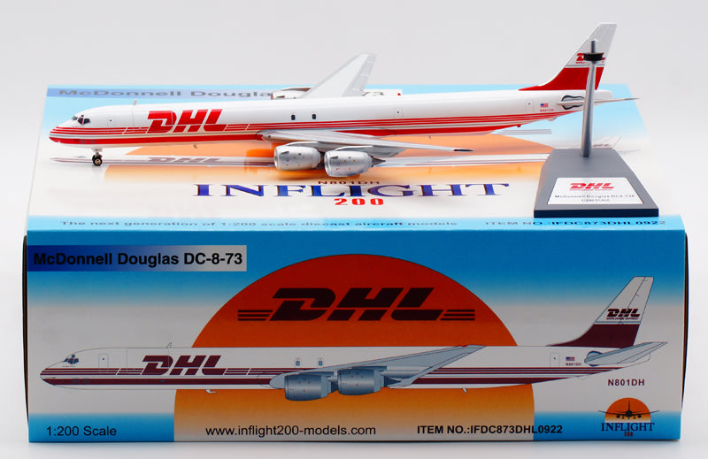 1:200 InFlight200 DHL DC-8-73F N801DH