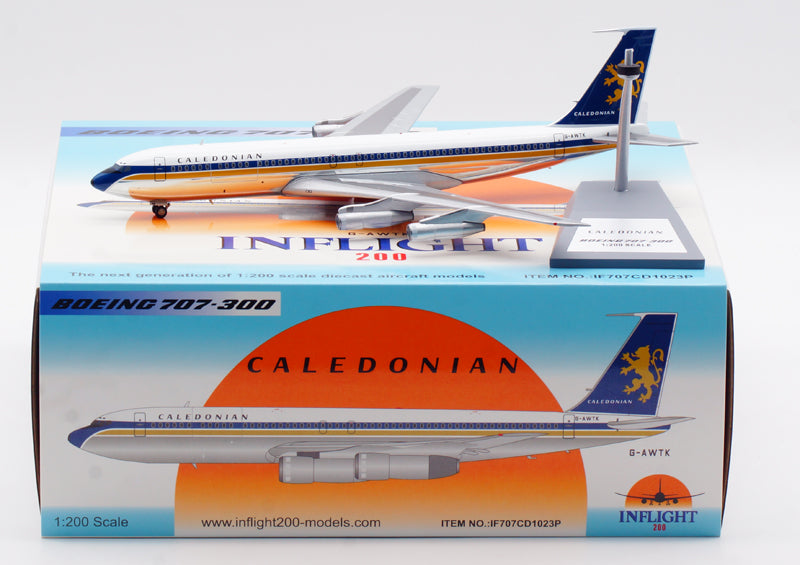 1:200 InFlight200 British Caledonian Airlines B707-300 G-AWTK