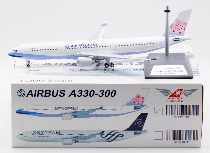 1:200 ALB(InFlight200) China Airlines Airbus A330-300 B-18306