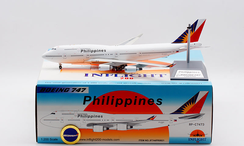 1:200 InFlight200 Philippine Airlines B747-400 RP-C7473