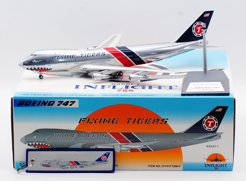 1:200 InFlight200 Flying Tigers B747-100F N800FT