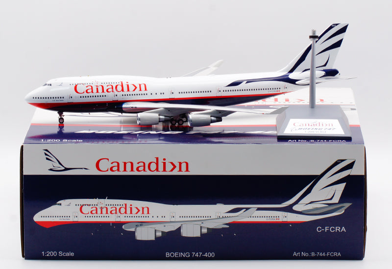 1:200 B Models Canadian Airlines B747-400 C-FCRA