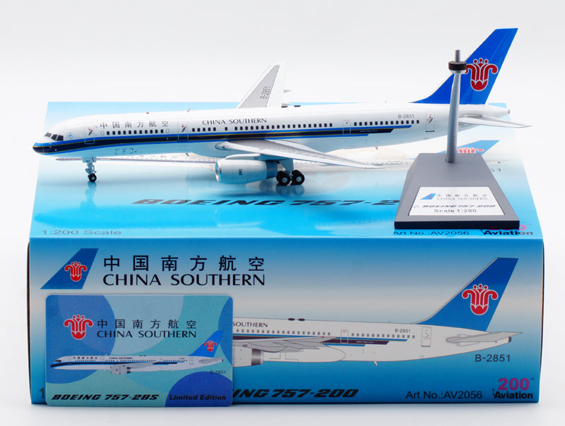 1:200 Aviation200 China Southern Airlines B757-200 B-2851