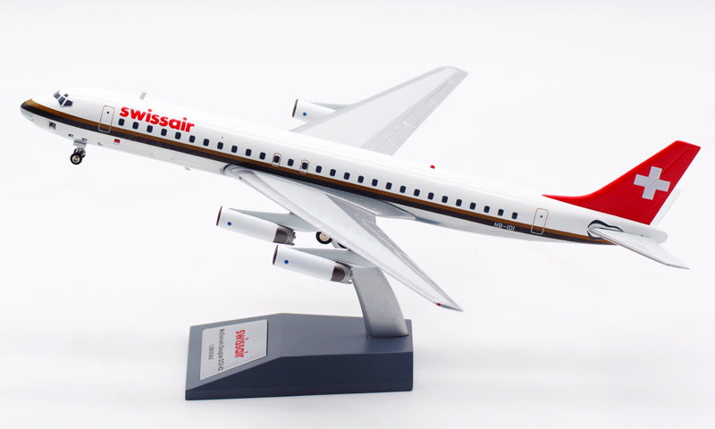 1:200 B-Models(InFlight200) Swiss Air DC-8-62 HB-IDI