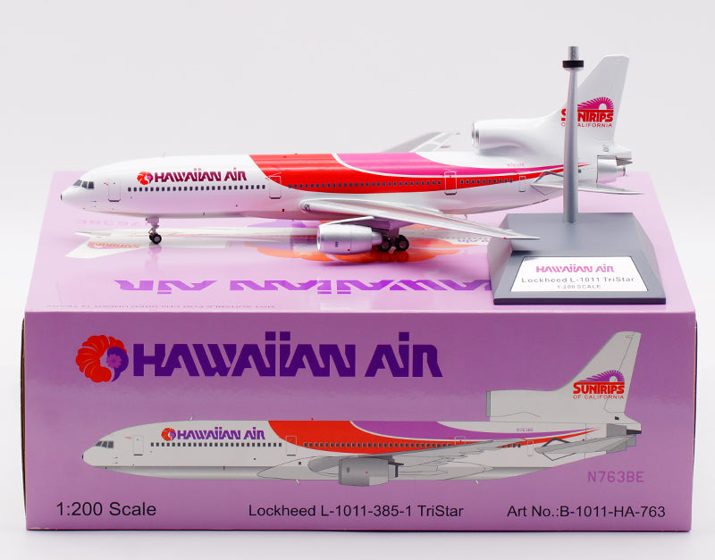 1:200B-Models(InFlight200) Hawaiian Air Lockheed L-1011 N763BE