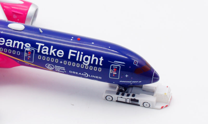 1:400 Aviation400 Boeing House Color B787-9 N1015B  "Dream Take Flight" Free Tractor+Stand