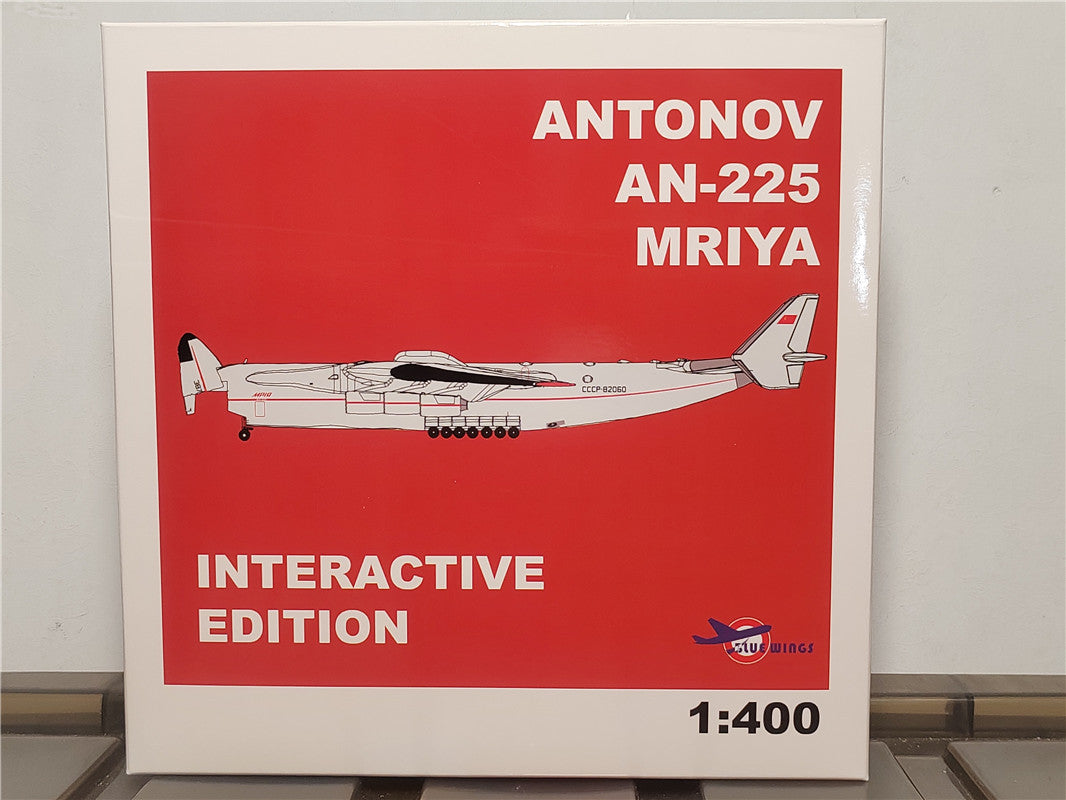 1:400 Blue Wings Antonov AN-225 Mriya CCCP-82060 Free Tractor+Stand